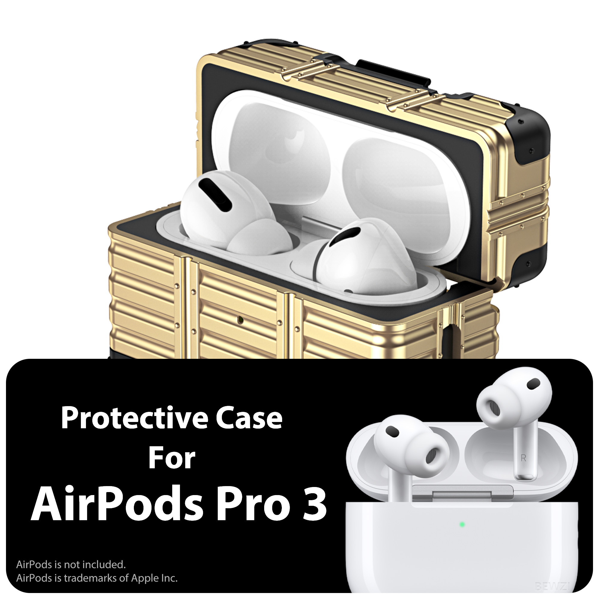 For AirPods Pro 3 Protective C - Headphone Case Hard 评论和价格