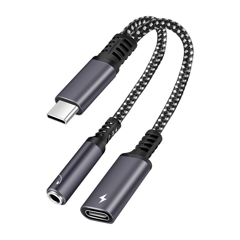 10/60W PD Fast Charger Cable 2 - Earphone Splitter Jack 评论和价格