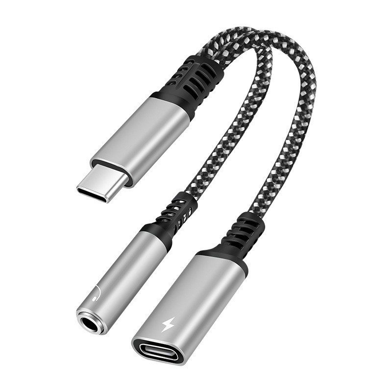 10/60W PD Fast Charger Cable 2 - Earphone Splitter Jack 评论和价格